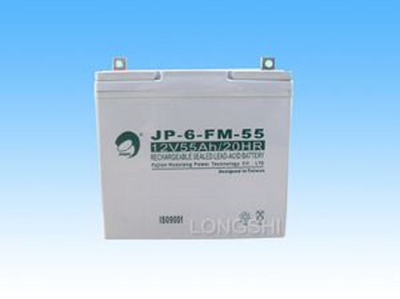 劲博蓄电池JP-6-FM-55 12V55Ah风力发电UPS通讯铁路机房专用