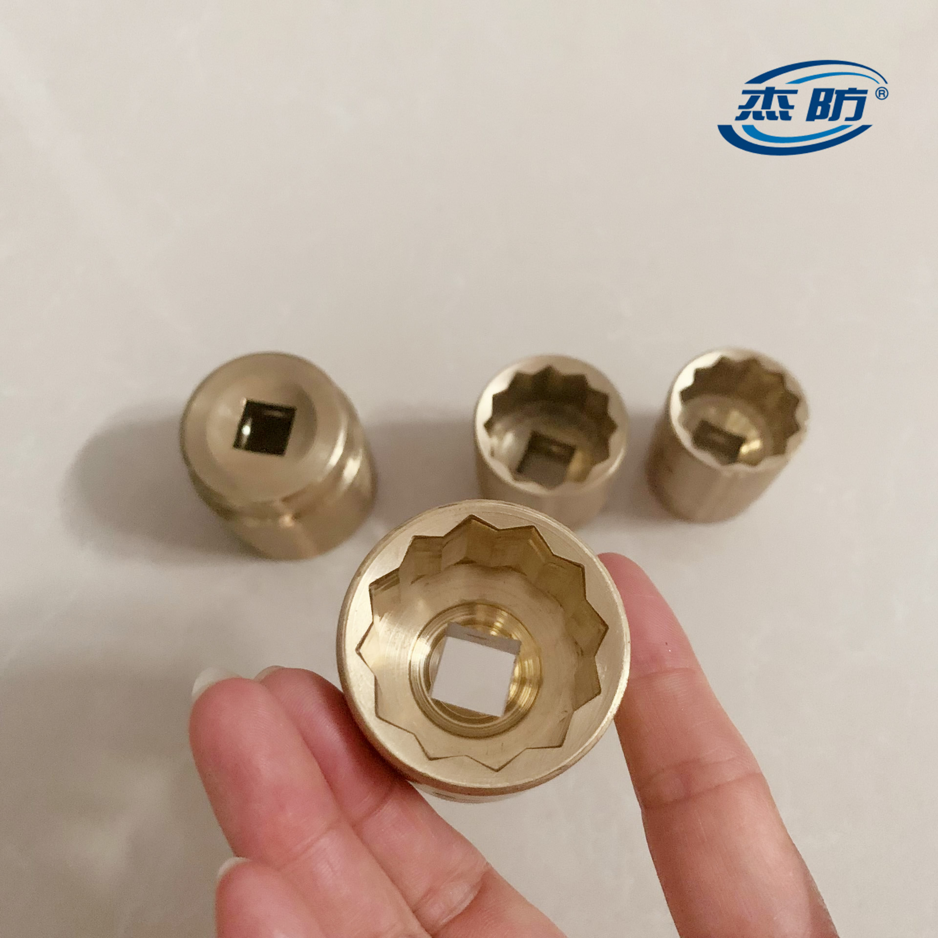 杰防牌防爆套筒头铜质套筒头铝青铜套筒扳手无火花工具铜套头