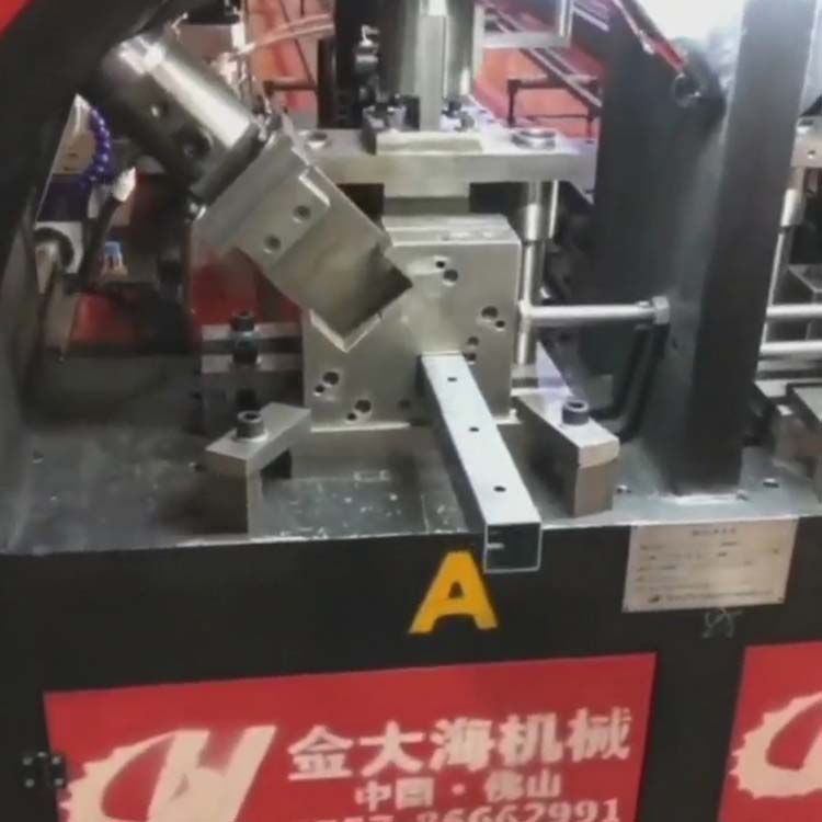 方管数控冲床 方管冲孔切断一体机