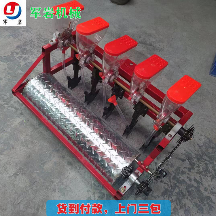 厂家出售牵引式播种机 蔬菜播种机 操作灵活