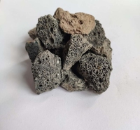 火山岩3-5cm常规尺寸颗粒现货 多孔隙高吸附作用火山岩滤料
