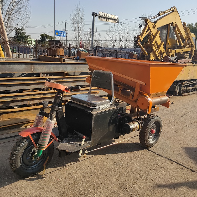 小型电动三轮车 建筑工地运料三轮车预制件厂运混泥土电动三轮车