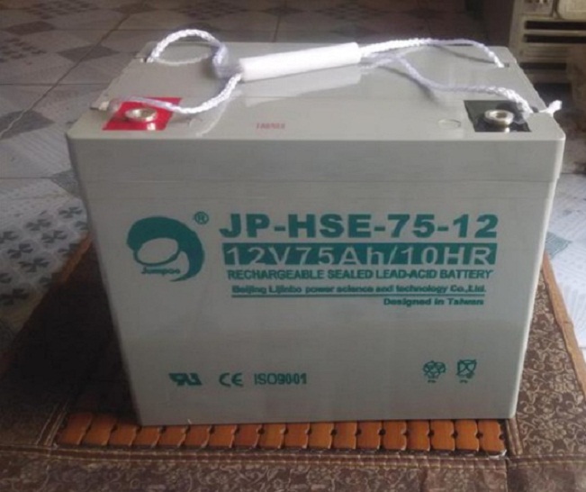 劲博蓄电池JP-HSE-75-12 12V75Ah消防机房银行UPS不间断电源