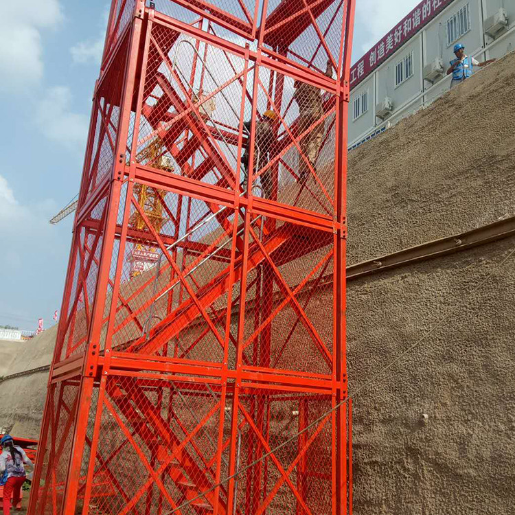 永邦建筑机械 安全直爬梯 工地安全爬梯 工地施工用爬梯 欢迎订购