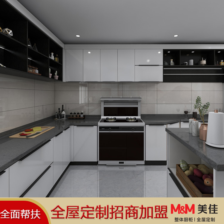 全屋定制橱柜 橱柜加盟厂家 安徽板式定制家具品牌 美佳全屋定制