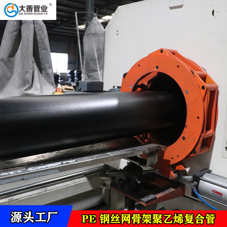山东给水用钢丝网骨架塑料聚乙烯复合管   室外消防用管   DN315钢丝网骨架复合管