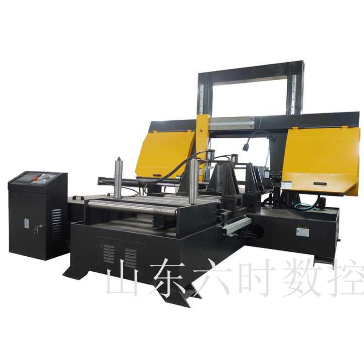 卧式双立柱数控全自动带锯床 金属带锯床GS4265 