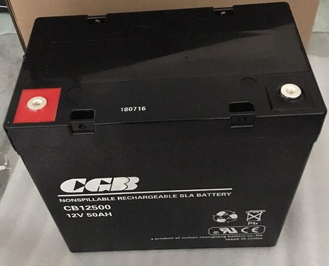 武汉CGB长光蓄电池CB12500 12V50Ah发电厂太阳能应急储能专用