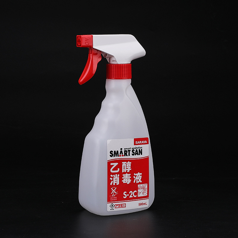 莎罗雅84消毒液喷壶 清洁液塑料喷壶 500ml消毒液喷壶