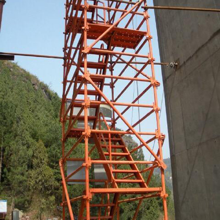 桥梁安全爬梯  永邦建筑  施工用爬梯  箱式爬梯  欢迎订购