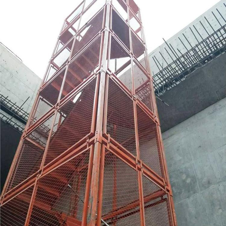 梯笼式安全梯笼现货供应 建筑施工桥梁梯笼  安全组合式基坑梯笼