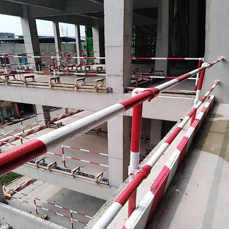 现货供应 建筑工地临时防护栏杆 护栏配件 楼梯防护立杆立柱
