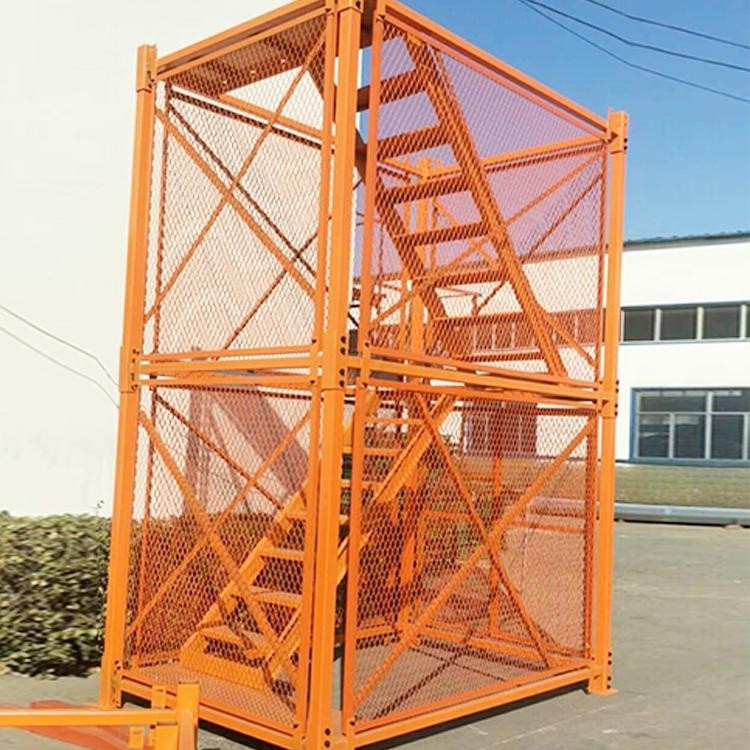 安全梯笼 基坑施工安全梯笼 路桥施工安全爬梯梯笼