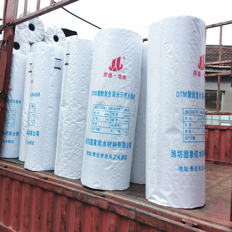 常年供应DTM聚酯复合高分子防水卷材  DTM聚酯复合防水卷材  地下室厨房防水产品