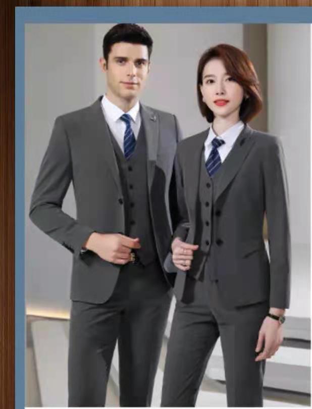 山东济南槐荫西服工作服定做，团体西装批发订制