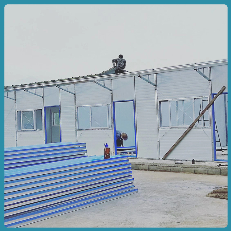 建筑工地用活动板房 设计新颖 潍坊移动板房安装