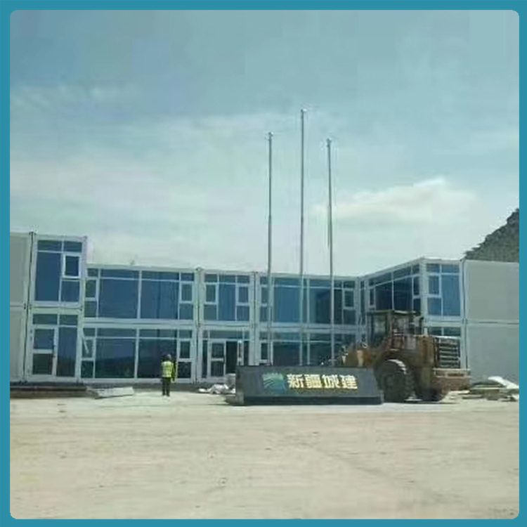 打包箱式房屋 占地面积小 菏泽打包箱玻璃幕墙