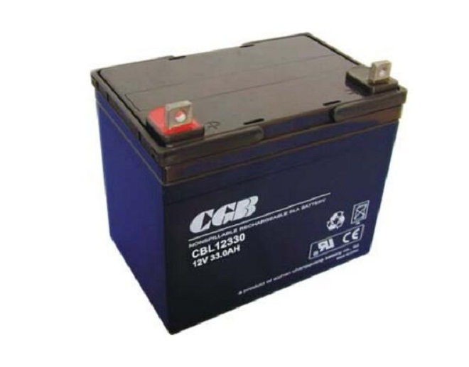 CGB长光蓄电池CBL12330 12V33Ah储能机房基站船舶发电厂UPS直流屏