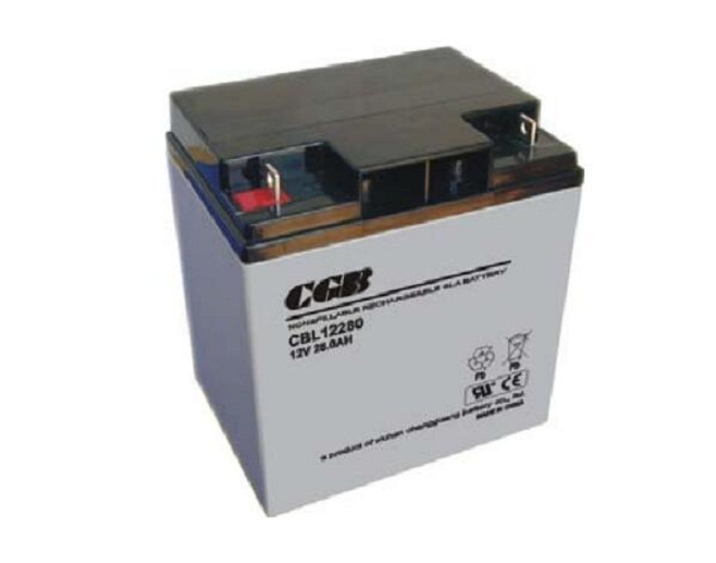武汉CGB长光蓄电池CBL12280 12V28Ah阀控式密封蓄电池 电梯应急照明