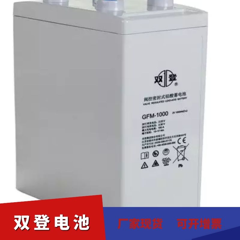 江苏双登蓄电池2v1000ah生产厂家 台州双登电池6-GFM-120代理直销