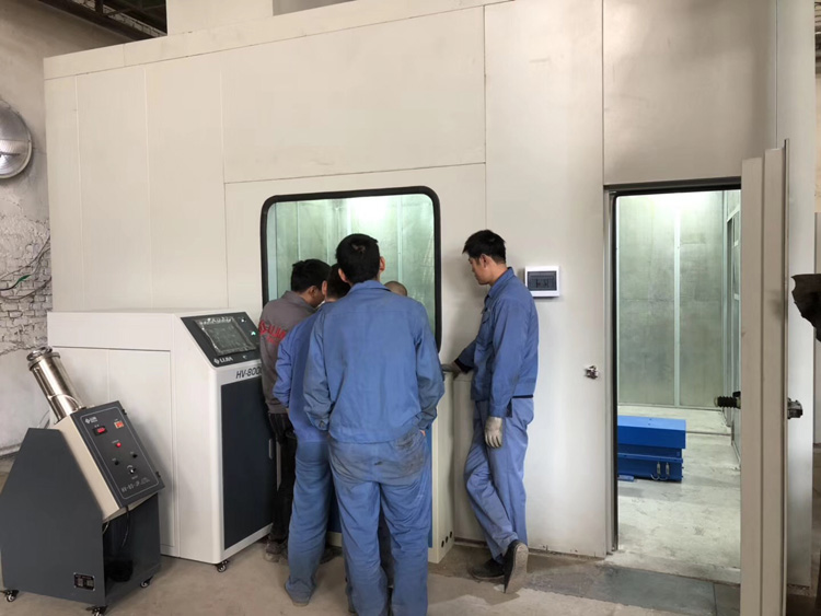 订制超音速喷涂房 等离子喷涂隔音房 现场安装 隔音防热