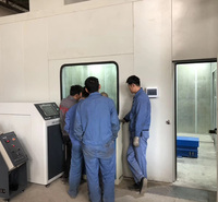 订制超音速喷涂房 等离子喷涂隔音房 现场安装 隔音防热