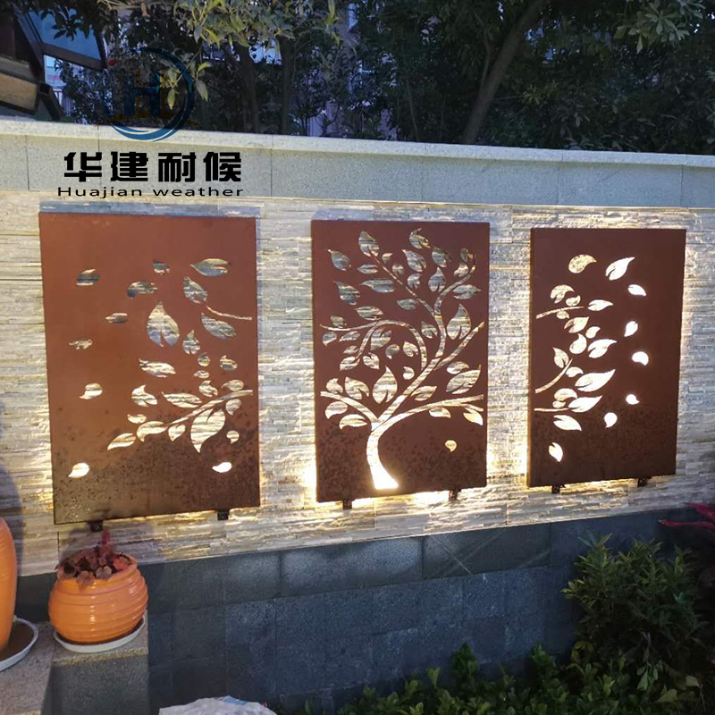 耐候钢板景观加工价格 专业加工厂家在线服务 华建耐候