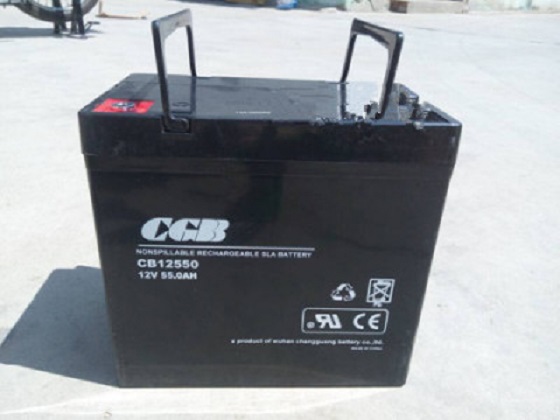 武汉CGB长光蓄电池CBL12550 12V55Ah紧急照明 长寿命通讯电源