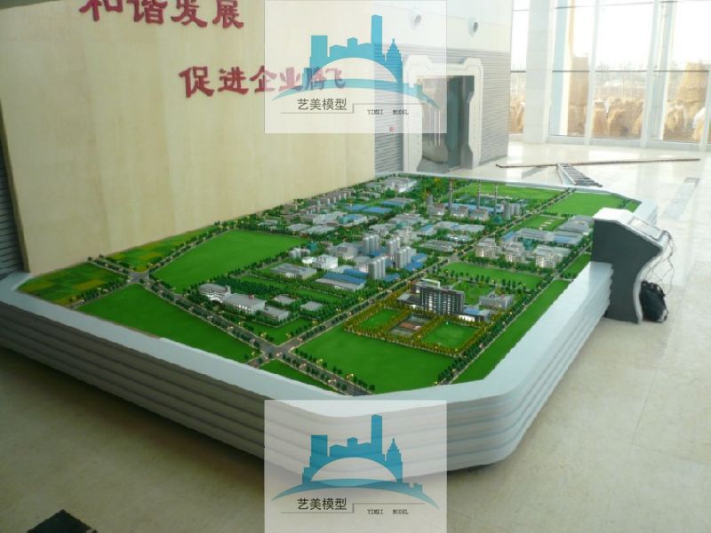 泰安 建筑沙盘模型 生产线模型定制 艺美模型价格