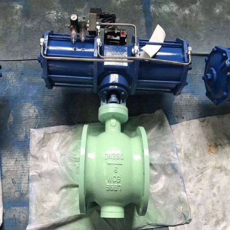 DN1200 气动不锈钢偏心半球阀 PBQ340YDYQ940Y