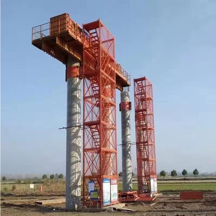 建晔定制供应 箱式安全梯笼 框架式梯笼 安全梯笼 规格多样
