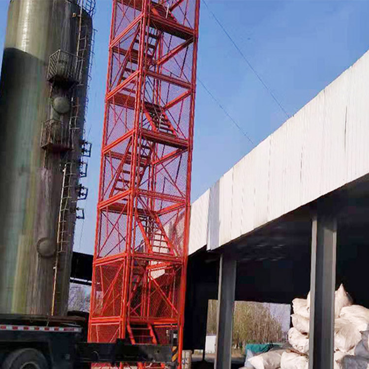  基坑安全梯笼 建筑路桥施工安全梯笼 工地箱式安全梯笼 型号多样 支持定制