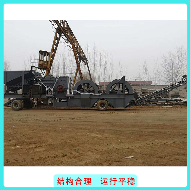 质优机械 移动破碎水洗设备 山东破碎水洗设备销售