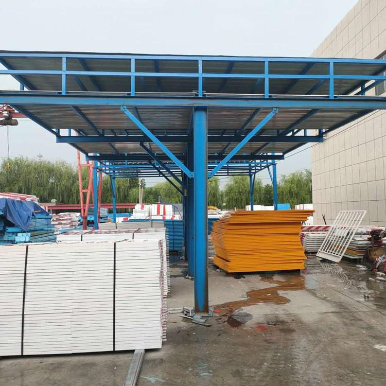 单立柱加工防护棚 永邦长期供应 安全通道棚  标准化木工棚   欢迎咨询