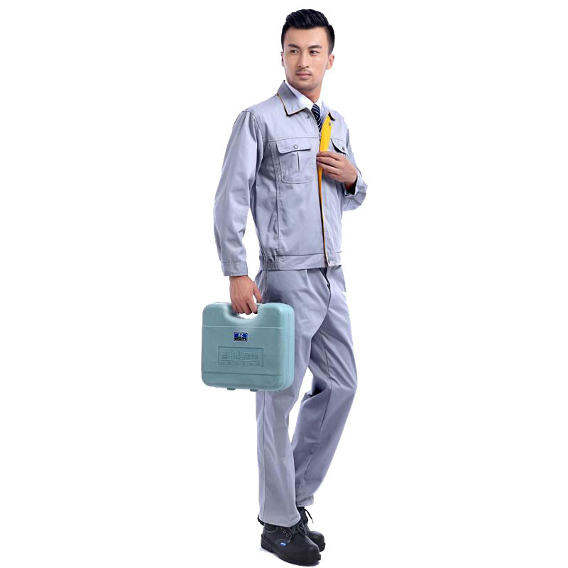 苏州长袖工作服套装 春秋耐磨工程服 物流汽修物业劳保服订制