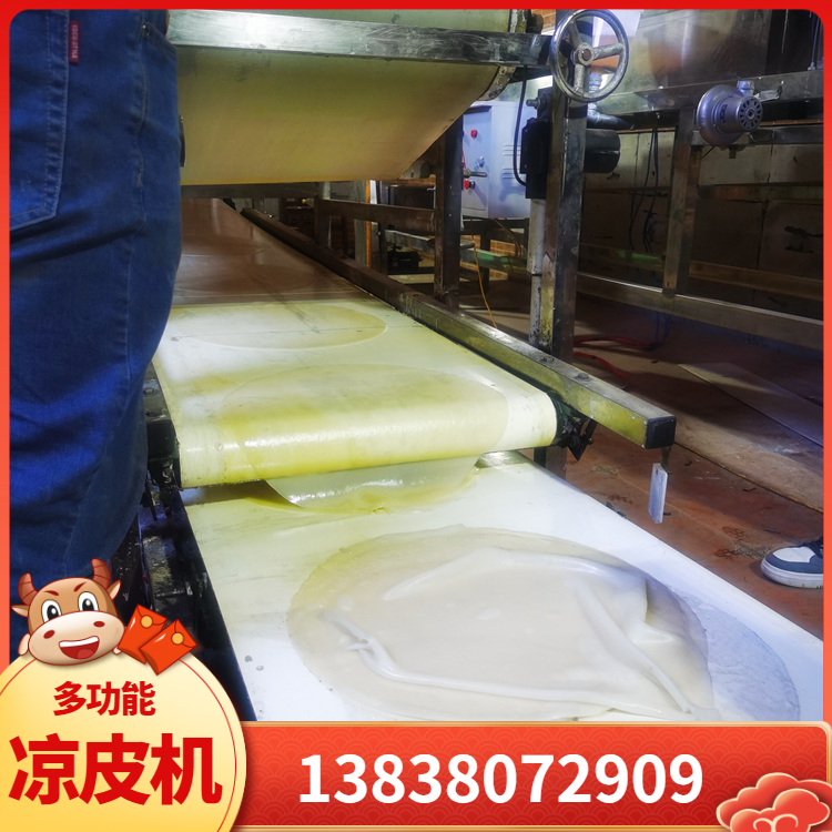雲武凉皮机TR210家用小型粉皮机薯类淀粉加工设备
