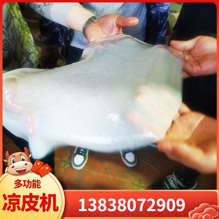 雲武凉皮机MP200创意圆粉皮机适合农民现加工
