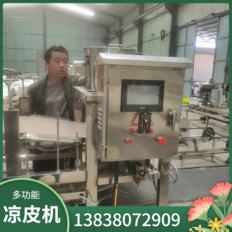 粉皮机全自动粉皮机雲武TR260家用新款粉皮机加工凉皮粉皮精度高