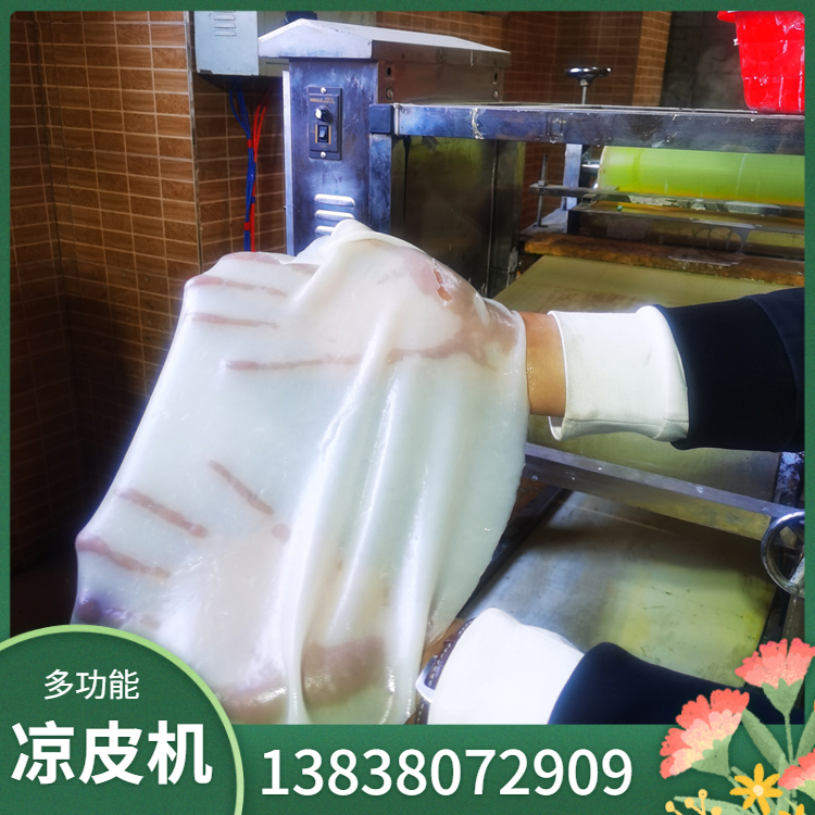 多功能小型凉皮机 大型商用凉皮机 国匠全自动300型凉皮机