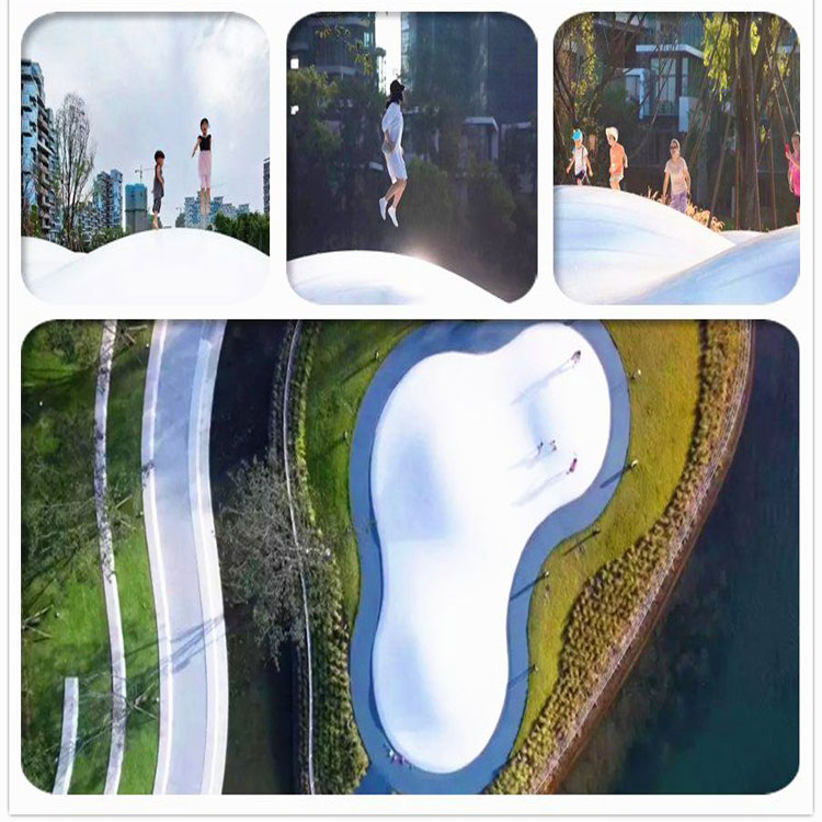 厂家供应跳跳云 生态园弹跳蹦蹦云 物美价廉