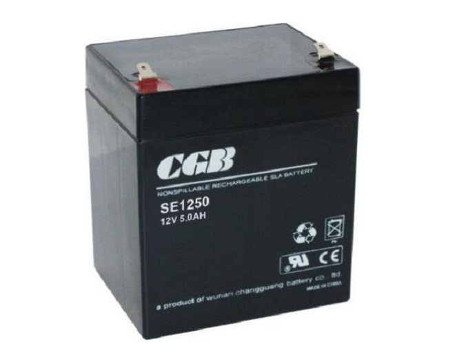 CGB长光蓄电池SE1250 12V5AH太阳能 消防照明 现货正品