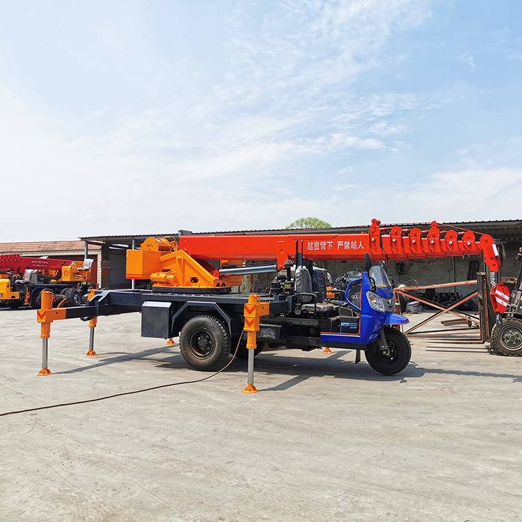 定做农用工程施工三轮随车吊  2吨小型农用随车吊 3吨小型三轮随车吊  久胜机械厂家直销