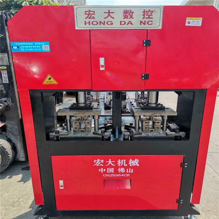 山西晋城方管货架数控冲床 镀锌方管全自动打孔机厂家请认准宏大机械