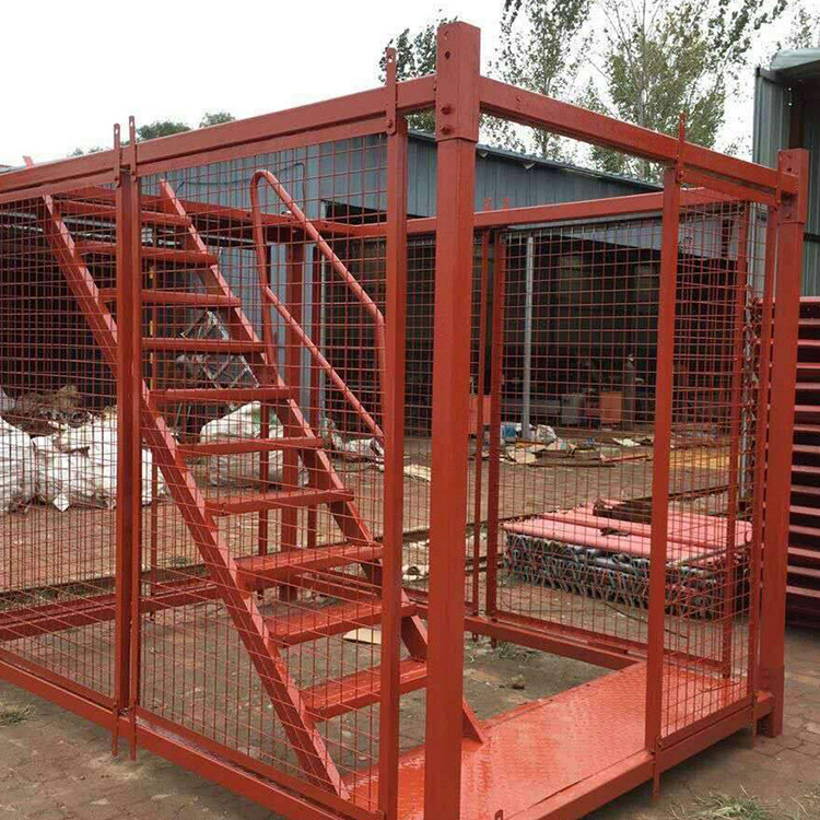 永邦建筑供应 组合式梯笼 施工安全梯笼 箱式梯笼 来电订购