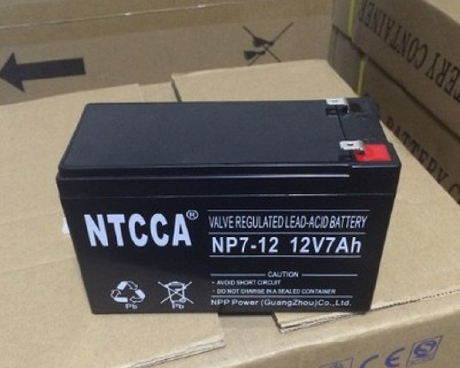 蓄电池12V7AH NP7-12UPS不间断电源蓄电池监控消防备用电池