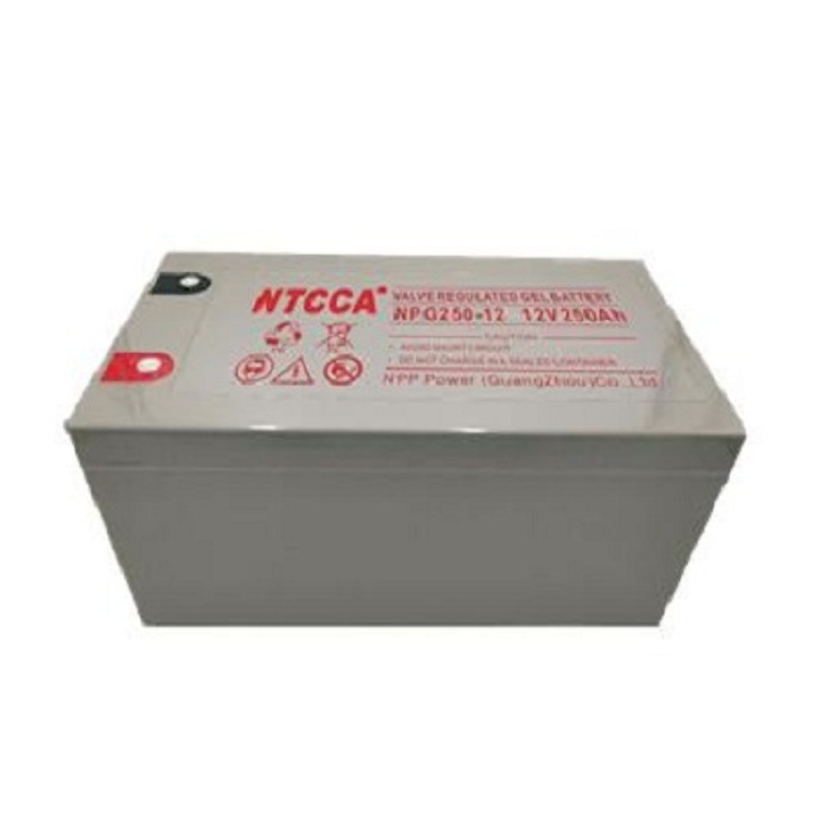 蓄电池12V250AH免维护胶体NPG250-12 UPS/EPS直流屏专用太阳能蓄电池