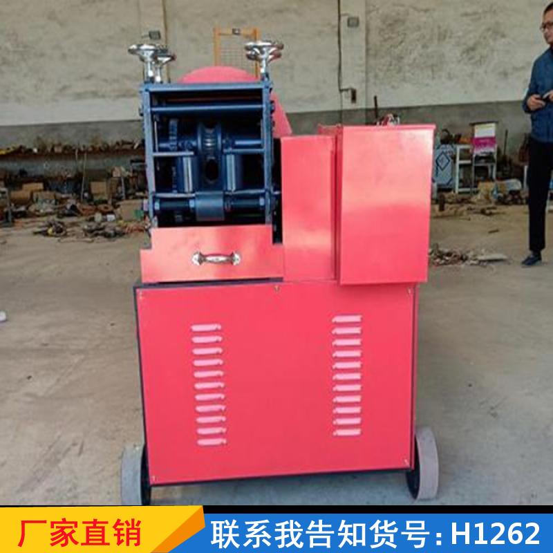 慧采高速钢管调直机 矫直钢筋钢管除锈机 双管新功能钢管拉直机货号H1262