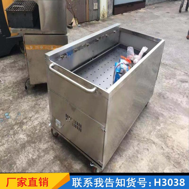 慧采摇滚鸡翅炉 自动燃气烤鸡腿炉 煤气商用烧烤炉货号H3038