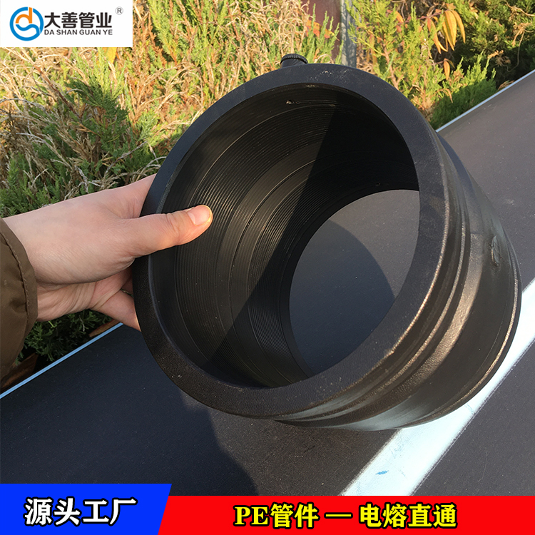 电熔等径直通生产厂家   山西钢丝网骨架复合管专用电熔管箍厂家直供   定制电熔直通