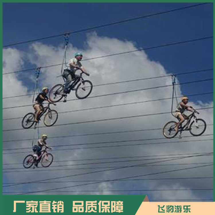 空中自行车游乐设备 高空自行车 飞豹游乐 欢迎咨询